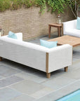 Lloyd Flanders Catalina Sofa All Weather Wicker & Teak Furniture