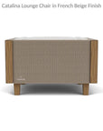 Catalina Wicker Lounge Chair Ottoman & Teak Table - LOOMLAN - Lloyd Flanders - Outdoor Lounge Sets