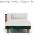Catalina Wicker Sectional Right Chaise Made USA - LOOMLAN - Lloyd Flanders - Outdoor Lounge Sets