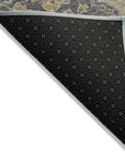 LOOMLAN Rugs Celia Gray Washable Indoor-Outdoor Rug