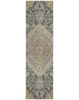 LOOMLAN Rugs Celia Gray Washable Indoor-Outdoor Rug