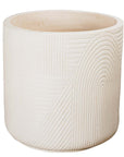 Serenity Textured Ceramic Patio Planter (Set Of 2)