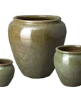 Ceramic Round Planter - LOOMLAN - Emissary - Planters