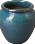 Ceramic Round Planter - LOOMLAN - Emissary - Planters