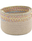 Rhody Rug Kids' Isle Braided Handmade Indoor-Outdoor Basket