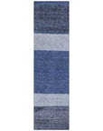 LOOMLAN Rugs Chantissa Blue Washable Indoor-Outdoor Rug