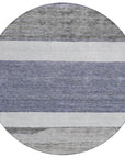 LOOMLAN Rugs Chantissa Denim Washable Indoor-Outdoor Rug