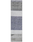 LOOMLAN Rugs Chantissa Denim Washable Indoor-Outdoor Rug