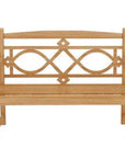 Chelsea 2 - Person Teak Outdoor Bench - LOOMLAN - HiTeak - Outdoor Benches