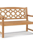 Chichester 2 - Person Teak Outdoor Bench - LOOMLAN - HiTeak - Outdoor Benches