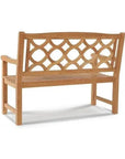Chichester 2 - Person Teak Outdoor Bench - LOOMLAN - HiTeak - Outdoor Benches