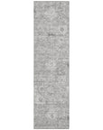 LOOMLAN Rugs Chroma Gray Washable Indoor-Outdoor Rug