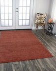Cier 5x7 Indoor Outdoor Red Patio Rug - LOOMLAN - LOOMLAN - Outdoor Rugs