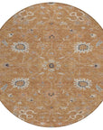 LOOMLAN Rugs Clara Orange Washable Indoor-Outdoor Rug