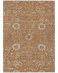 LOOMLAN Rugs Clara Orange Washable Indoor-Outdoor Rug