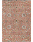 LOOMLAN Rugs Clara Pink Washable Indoor-Outdoor Rug