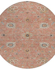 LOOMLAN Rugs Clara Pink Washable Indoor-Outdoor Rug