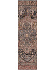 LOOMLAN Rugs Clarina Gray Washable Indoor-Outdoor Rug