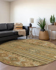 Claritha Beige Washable Indoor - Outdoor Rug - LOOMLAN - LOOMLAN Rugs - Outdoor Rugs