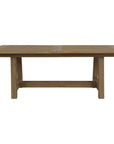 Coastal Leaf Extension Outdoor Dining Table - LOOMLAN - Sunset West - Outdoor Dining Tables