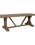 Coastal Teak Durable Outdoor Dining Table - LOOMLAN - Sunset West - Outdoor Dining Tables