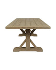 Coastal Teak Modern Outdoor Dining Table - LOOMLAN - Sunset West - Outdoor Dining Tables