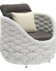 Coral Reef Accent Chair Gray - LOOMLAN - Zuo Modern - Outdoor Accent Chairs
