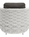 Coral Reef Accent Chair Gray - LOOMLAN - Zuo Modern - Outdoor Accent Chairs
