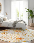 LOOMLAN Rugs Cordela Ivory Washable Indoor-Outdoor Rug