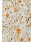 LOOMLAN Rugs Cordela Ivory Washable Indoor-Outdoor Rug