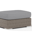 Coronado Sunbrella Outdoor Ottoman - LOOMLAN - Sunset West - Outdoor Ottomans