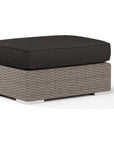 Coronado Sunbrella Outdoor Ottoman - LOOMLAN - Sunset West - Outdoor Ottomans