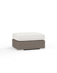 Coronado Sunbrella Outdoor Ottoman - LOOMLAN - Sunset West - Outdoor Ottomans
