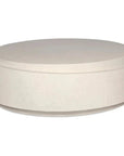 Cosmo Concrete Outdoor Round Coffee Table - LOOMLAN - Moe's Home - Outdoor Coffee Tables