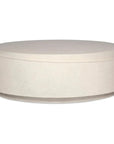 Cosmo Concrete Outdoor Round Coffee Table - LOOMLAN - Moe's Home - Outdoor Coffee Tables