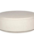 Cosmo Concrete Outdoor Round Coffee Table - LOOMLAN - Moe's Home - Outdoor Coffee Tables