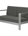 Cosmopolitan Sofa Gray - LOOMLAN - Zuo Modern - Outdoor Sofas & Loveseats