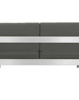 Cosmopolitan Sofa Gray - LOOMLAN - Zuo Modern - Outdoor Sofas & Loveseats