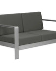 Cosmopolitan Sofa Gray - LOOMLAN - Zuo Modern - Outdoor Sofas & Loveseats