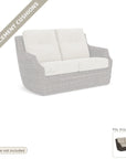 Cushions: Replacement Cushion For Largo Outdoor Loveseat - Commercial Grade