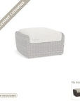 Cushions: Replacement Cushion For Largo Outdoor Ottoman - Commercial Grade