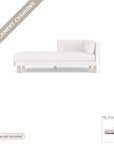 Cushions: Replacement Cushions For Catalina Right Chaise - Commercial Grade