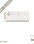 Cushions: Replacement Cushions For Catalina Sunbrella Settee - Fade Resistant