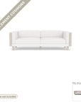 Cushions: Replacement Cushions For Catalina Sunbrella Lounge Sofa - Fade Resistant