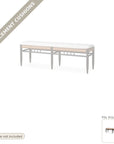 Cushions: Replacement Cushions For Low Country Dining Bench - Commercial Grade