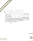 Cushions: Replacement Cushions for Mackinac Outdoor Couch - Commercial Grade