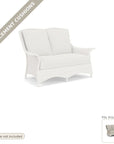 Cushions: Replacement Cushions For Mandalay Outdoor Loveseat - Commercial Grade