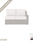 Cushions: Replacement Cushions For Mesa Outdoor Left Loveseat - Commercial Grade