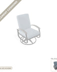 Cushions: Belle Isle Cushion Swivel Rocker Replacement Cushion Set (cushions only)