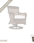 Cushions: Replacement Cushions for Grand Traverse Swivel Armchair - Commercial Grade